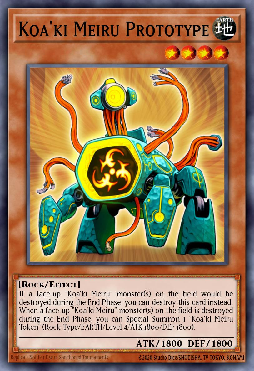 Koa'ki Meiru Prototype — The Shining Darkness Sneak Peek Participation Card EN082