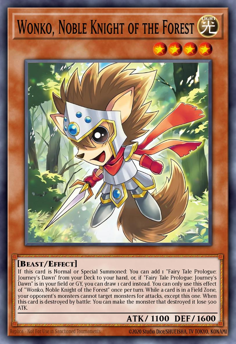 Wonko, Noble Knight of the Forest — Battles of Legend: Monster Mayhem EN035