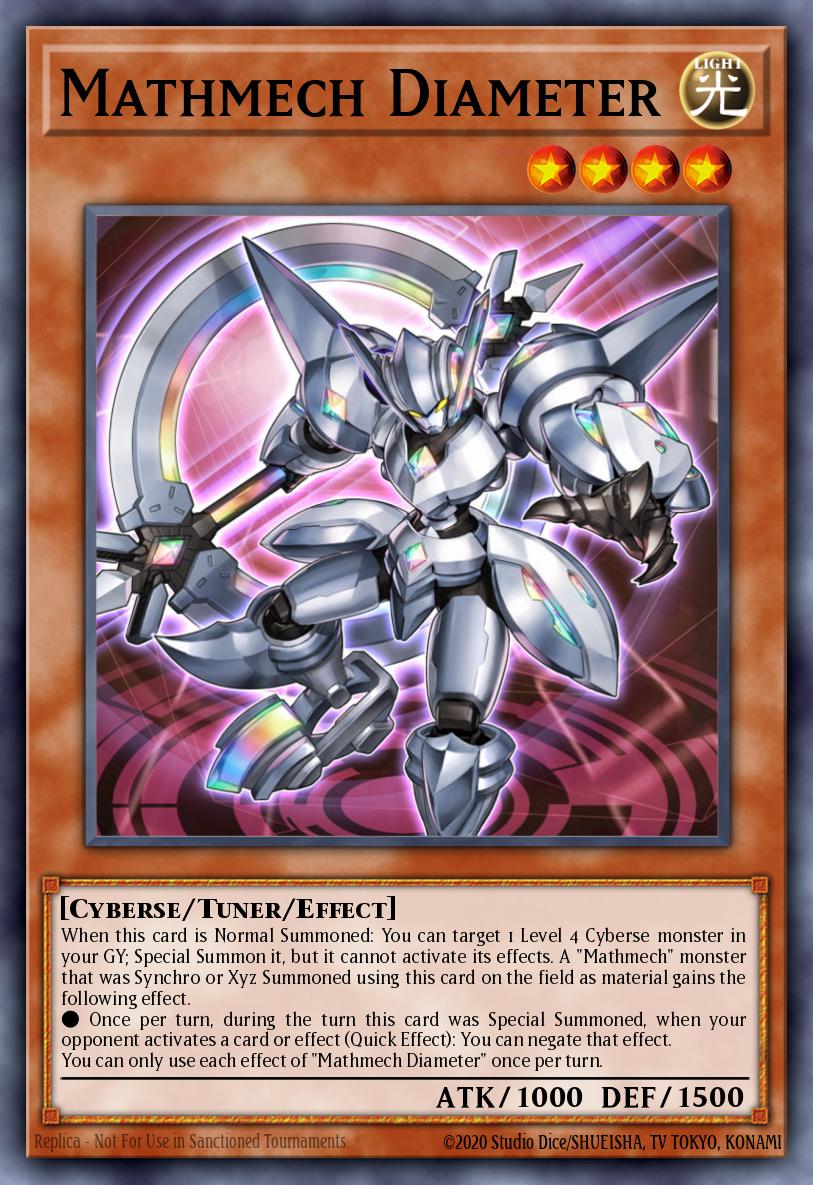Mechamático Diâmetro — Rise of the Duelist Premiere! promotional card EN028