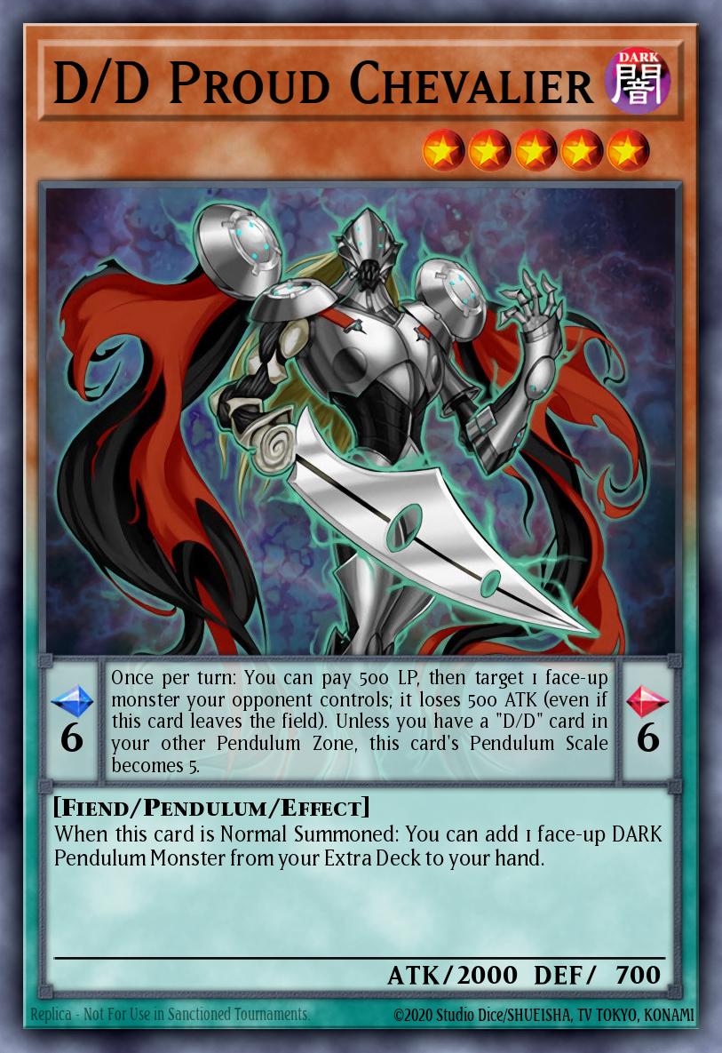 D/D Cavaleiro Orgulhoso — Pendulum Domination Structure Deck EN015