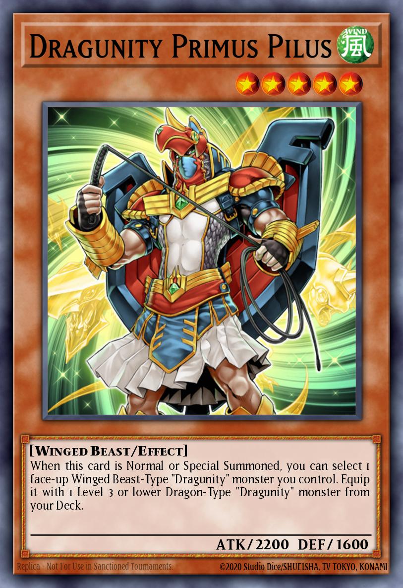 Primus Pilus Dragunidade — Dragunity Legion Structure Deck EN009