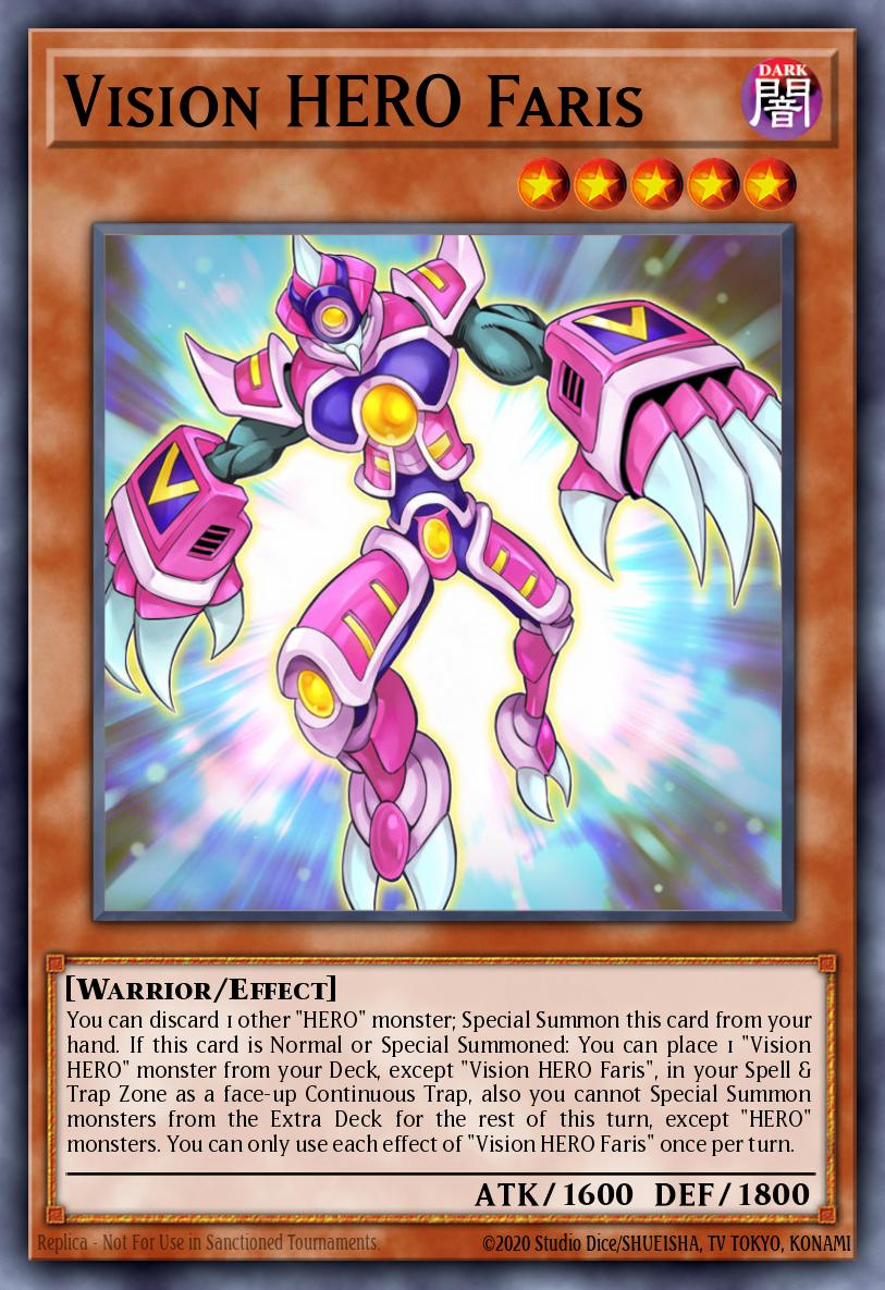 Faris, o HERÓI da Visão — 25th Anniversary Rarity Collection EN004