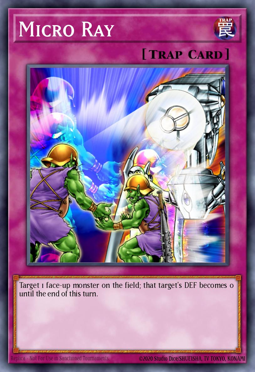 Micro Raio — Structure Deck: Machine Re-Volt EN034