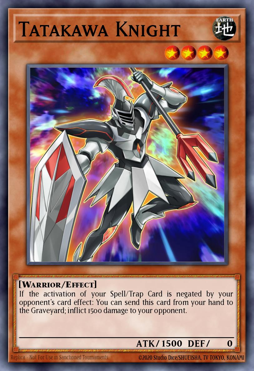 Cavaleiro Tatakawa — Lord of the Tachyon Galaxy Sneak Peek Participation Card EN005
