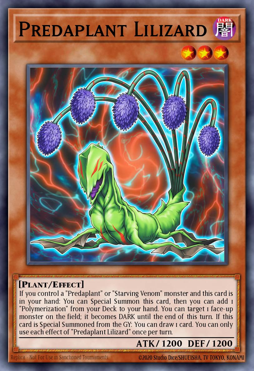 Predaplant Lilizard — Blazing Dominion EN008