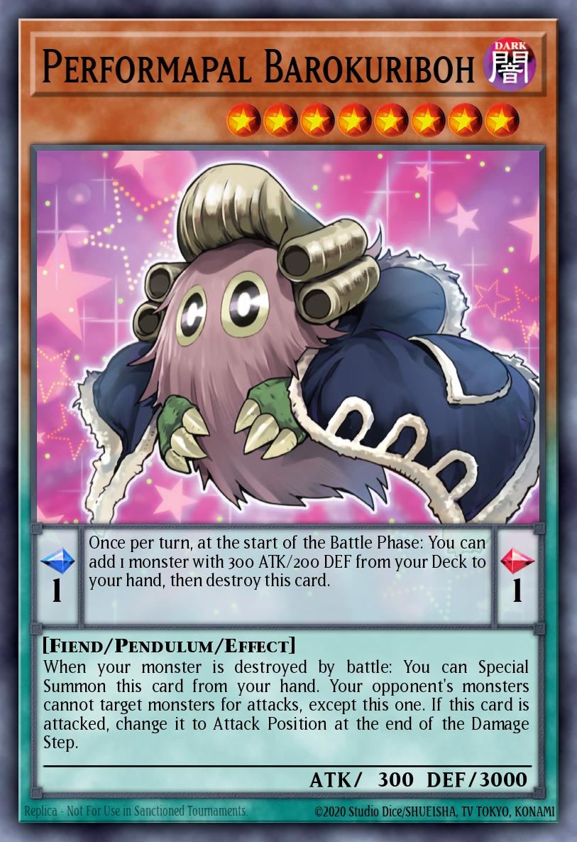 Performapal Barokuriboh — Battles of Legend: Monstrous Revenge EN030
