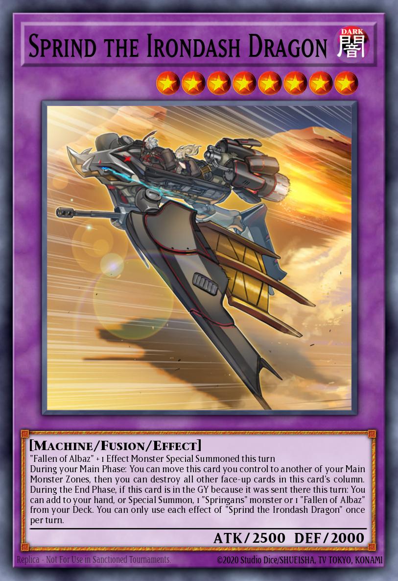 Mecanorde, o Dragão do Projétil de Ferro — Structure Deck: Albaz Strike EN045