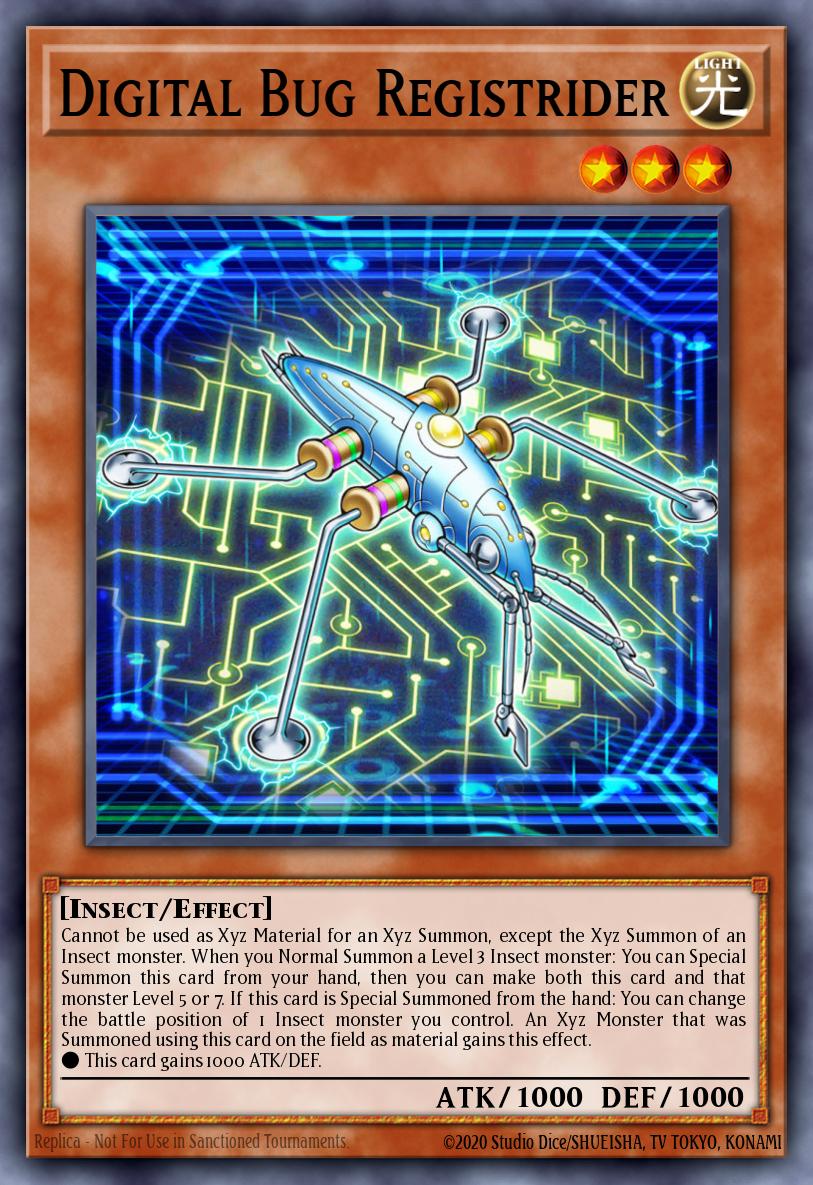 Inseto Digital Registrider — Blazing Vortex Premiere! promotional card EN023
