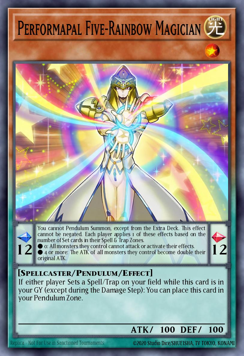 Mago Camarartista Cinco Arco-Íris — Battles of Legend: Light's Revenge EN005