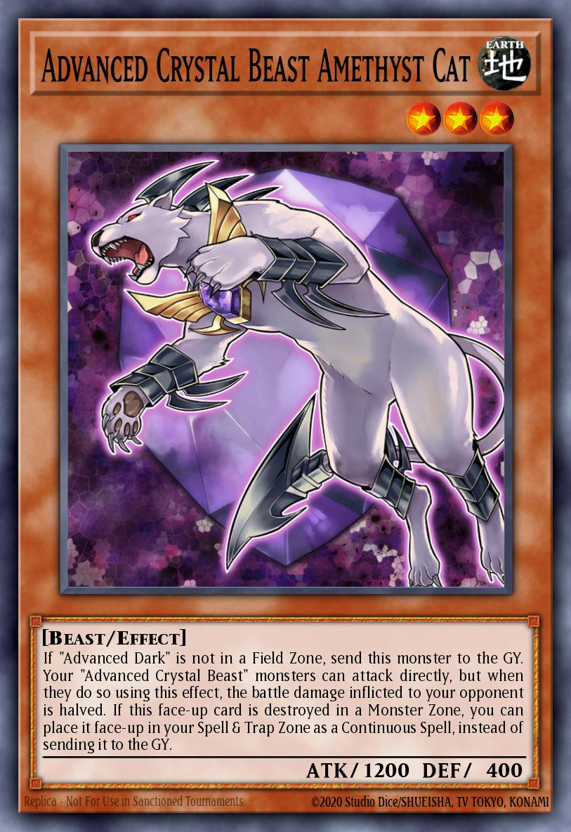 Advanced Crystal Beast Amethyst Cat — Battles of Legend: Crystal Revenge EN011
