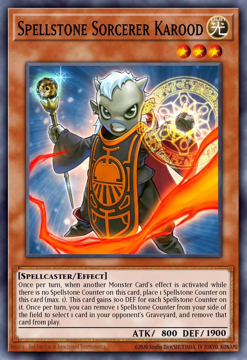 Spellstone Sorcerer Karood — Starstrike Blast Sneak Peek Participation Card EN083