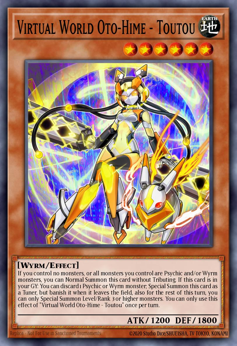 Oto-Hime do Mundo Virtual - Toutou — Blazing Vortex Premiere! promotional card EN099