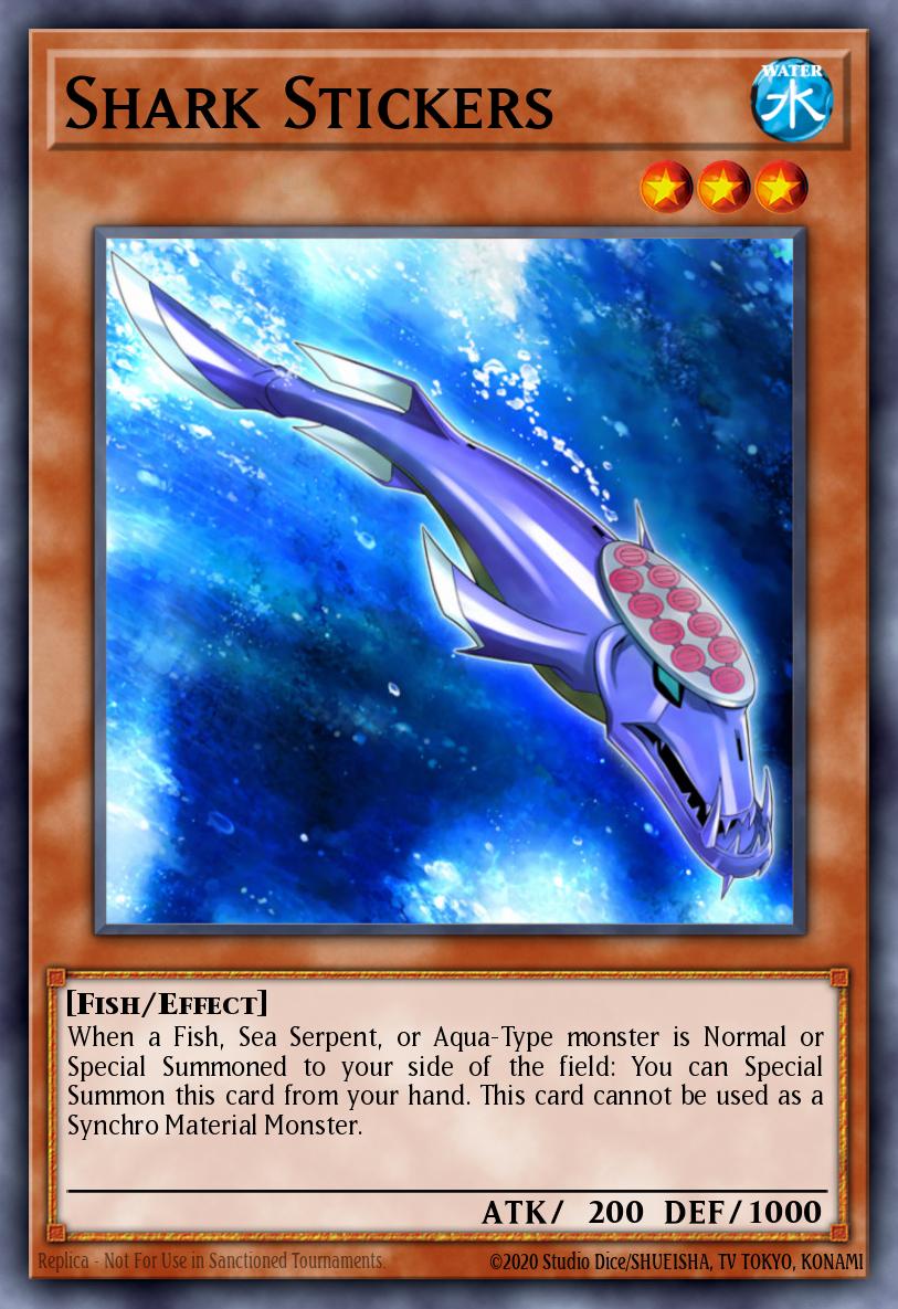 Shark Stickers — Photon Shockwave Sneak Peek Participation Card EN009