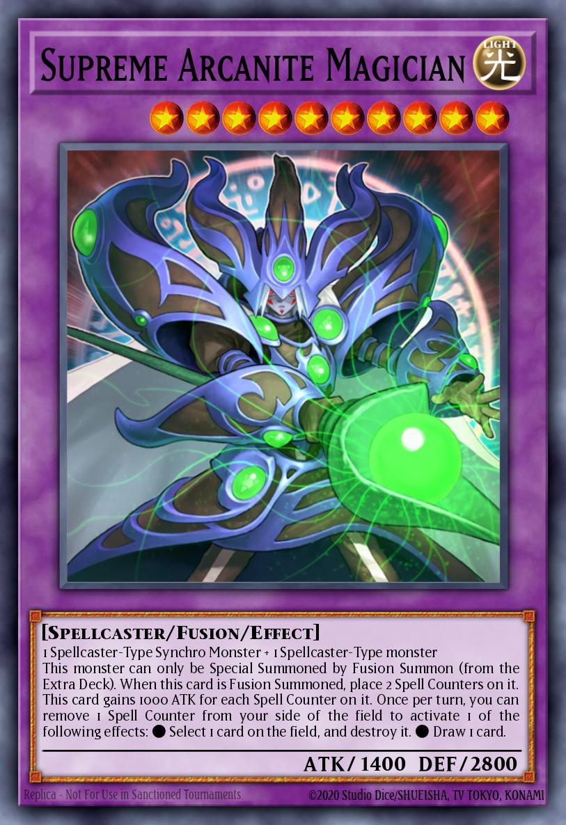 Supreme Arcanite Magician — Starstrike Blast Sneak Peek Participation Card EN038