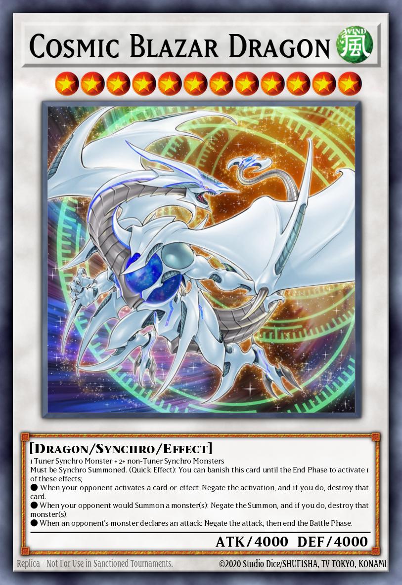Dragão da Chama Cósmica — Duelist Saga EN034