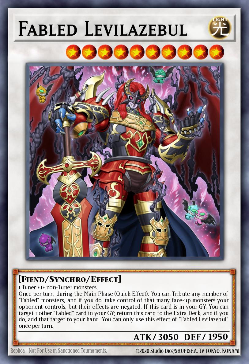 Fabled Levilazebul — Battles of Legend: Monster Mayhem EN014