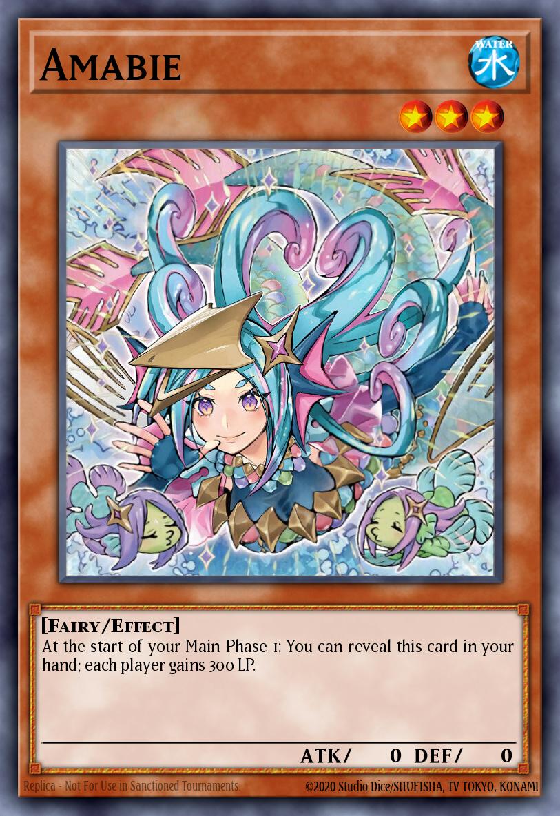 Amabie — Yu-Gi-Oh! TCG Remote Duel Extravaganza participation card EN001