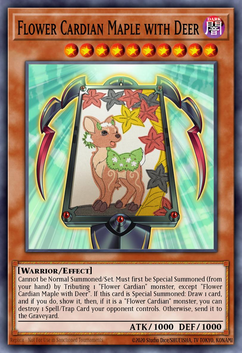 Flor Cardian Bordo com Cervo — Invasion: Vengeance: Special Edition EN013
