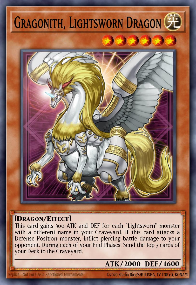 Gragonite, o Dragão Luminoso — Dragons Collide Structure Deck EN010