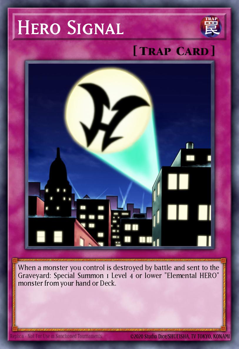 Sinal do Herói — HERO Strike Structure Deck EN035