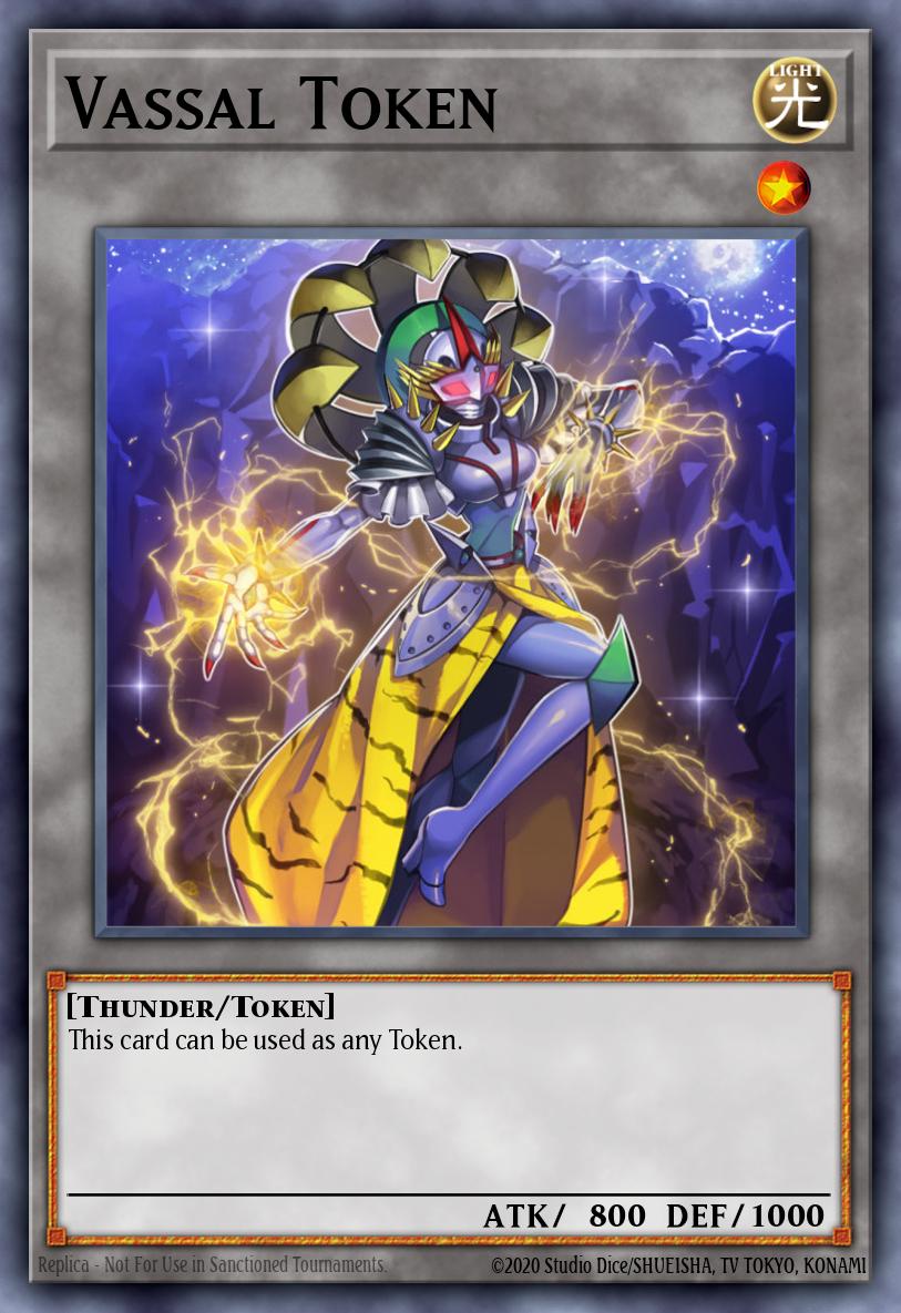 Vassal Token — Sem lançamento no TCG (OCG / Master Duel) 22404676
