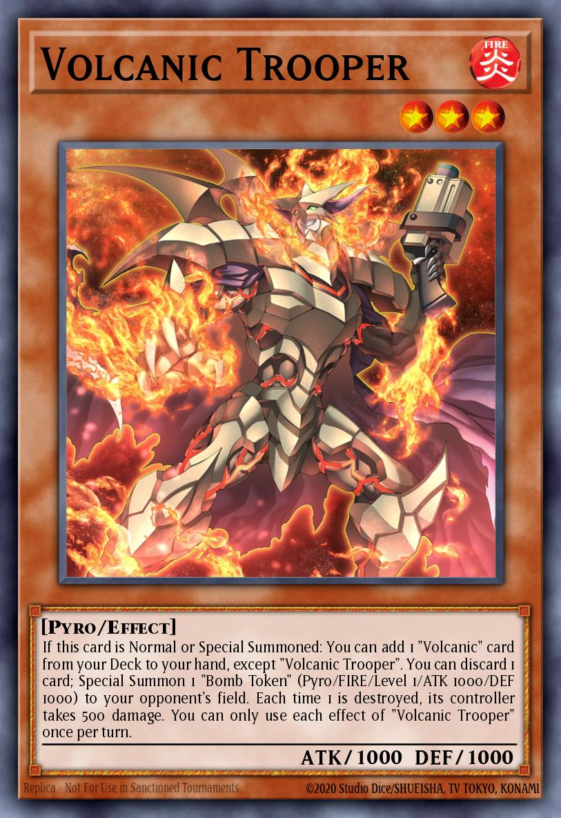 Volcanic Trooper — Legendary Duelists: Soulburning Volcano EN019