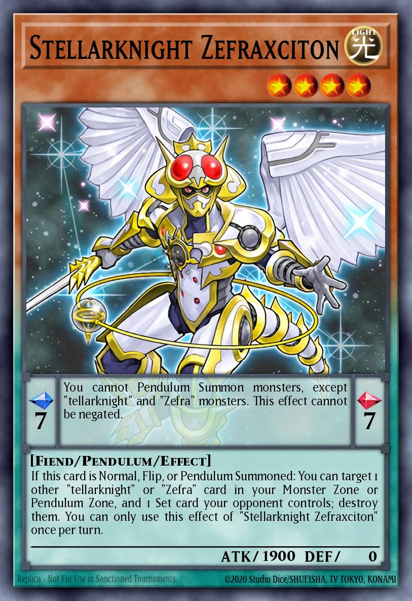 Cavaleirostelar Zefraxciton — Pendulum Evolution EN045