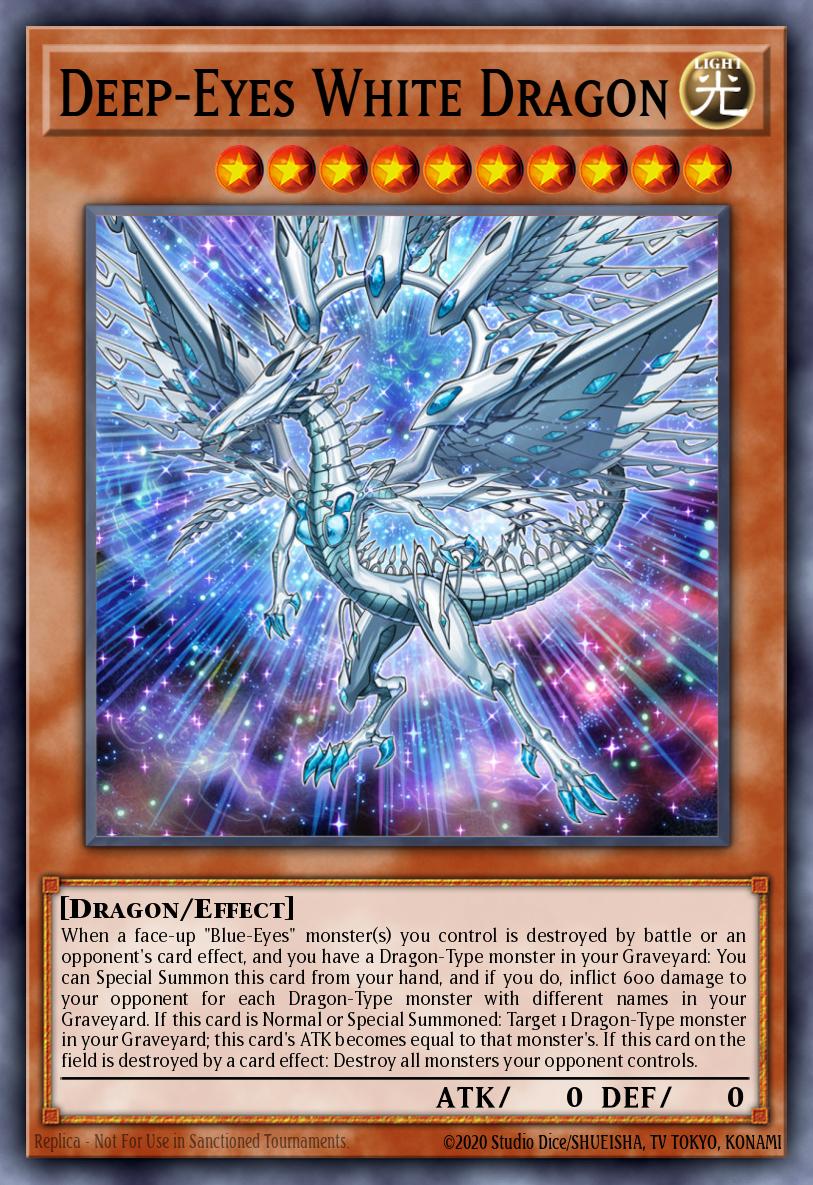 Dragão Branco de Olhos Profundos — Yu-Gi-Oh! The Dark Side of Dimensions Movie Pack: Gold Edition ENG05