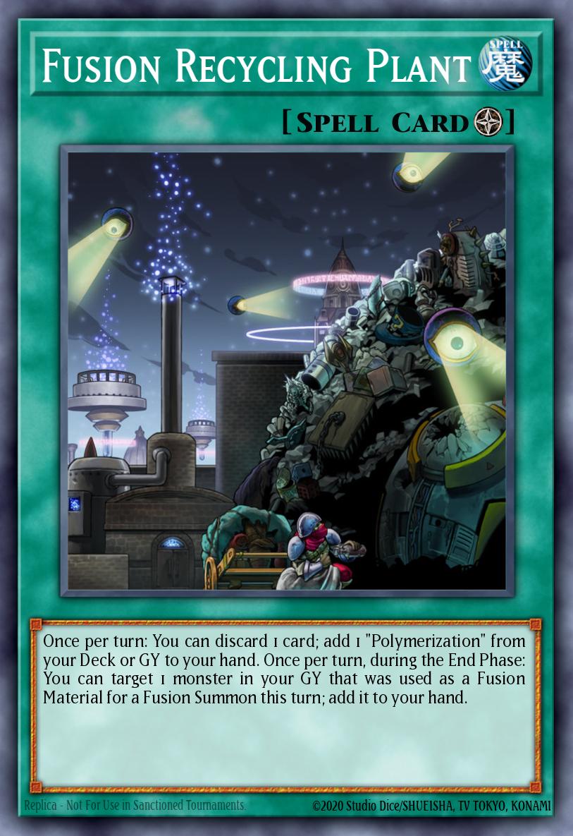 Usina de Reciclagem de Fusão — Structure Deck: Albaz Strike EN025