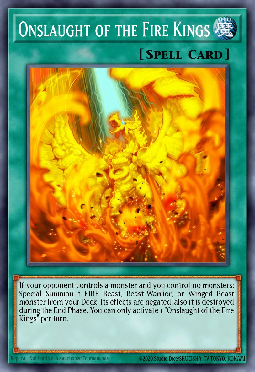 Investida dos Reis de Fogo — Structure Deck: Fire Kings EN026