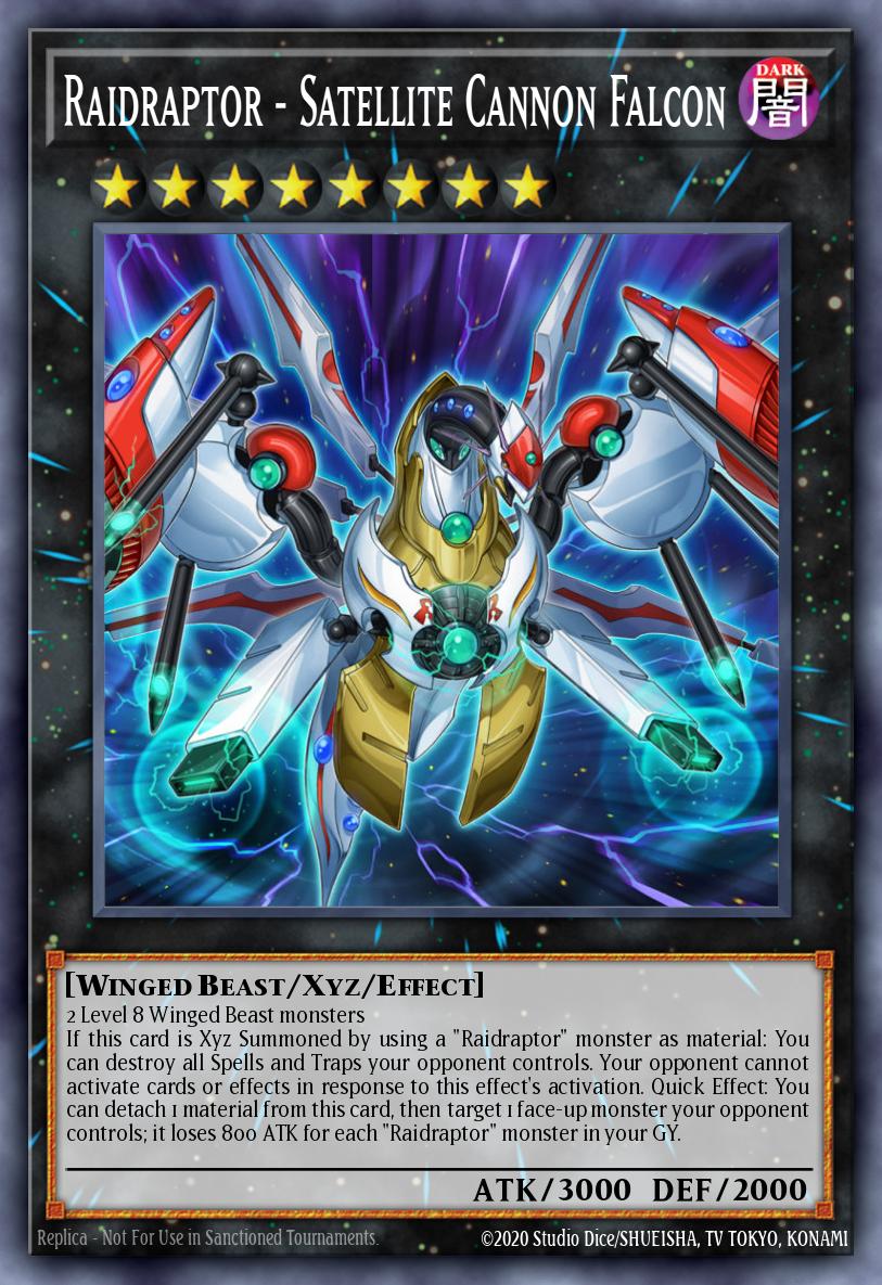 Ataqueraptor - Falcão Canhão Satélite — Wing Raiders EN024