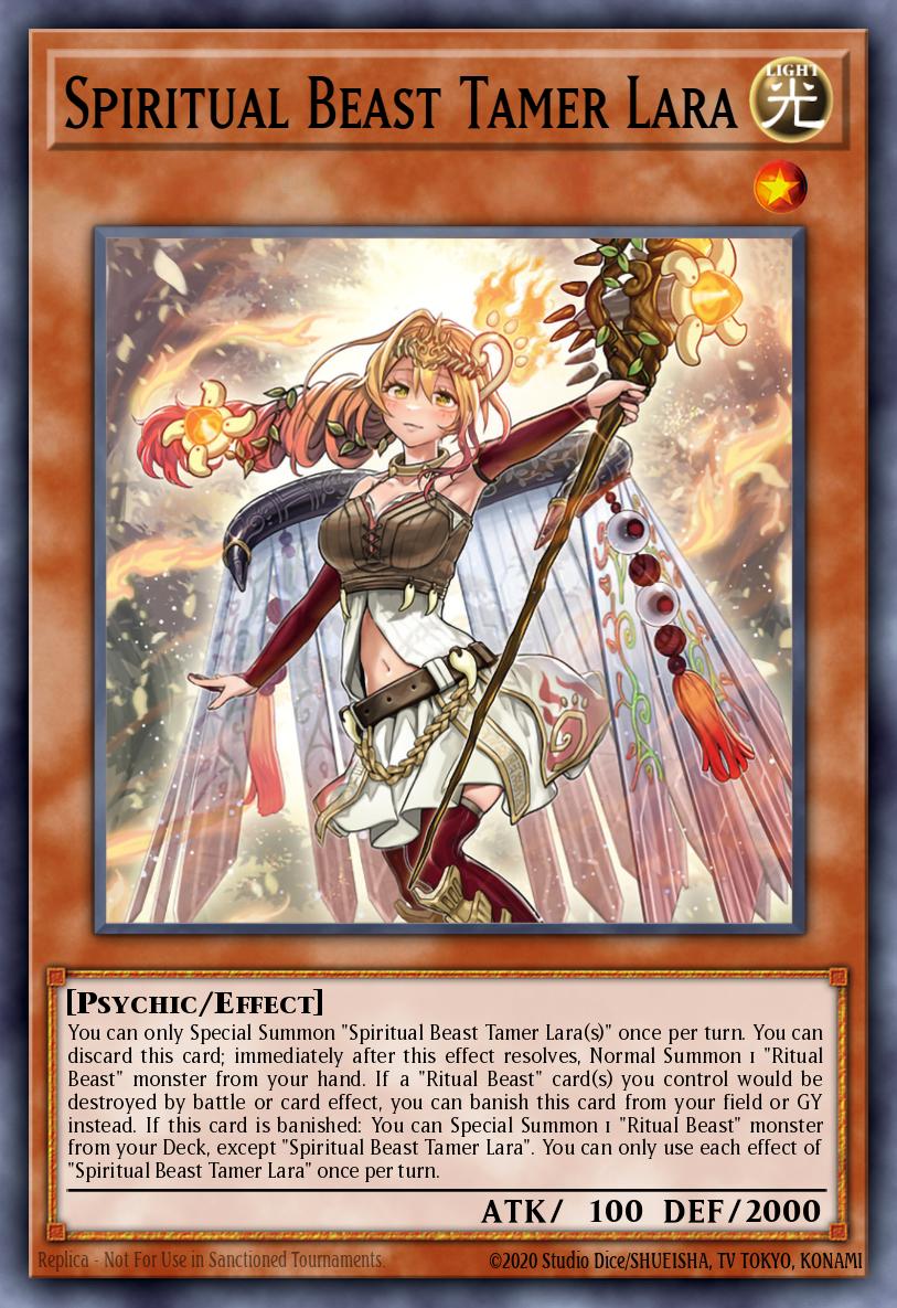 Spiritual Beast Tamer Lara — Battles of Legend: Terminal Revenge EN017