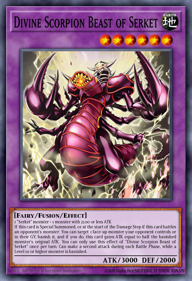 Divine Scorpion Beast of Serket — Maze of the Master EN005