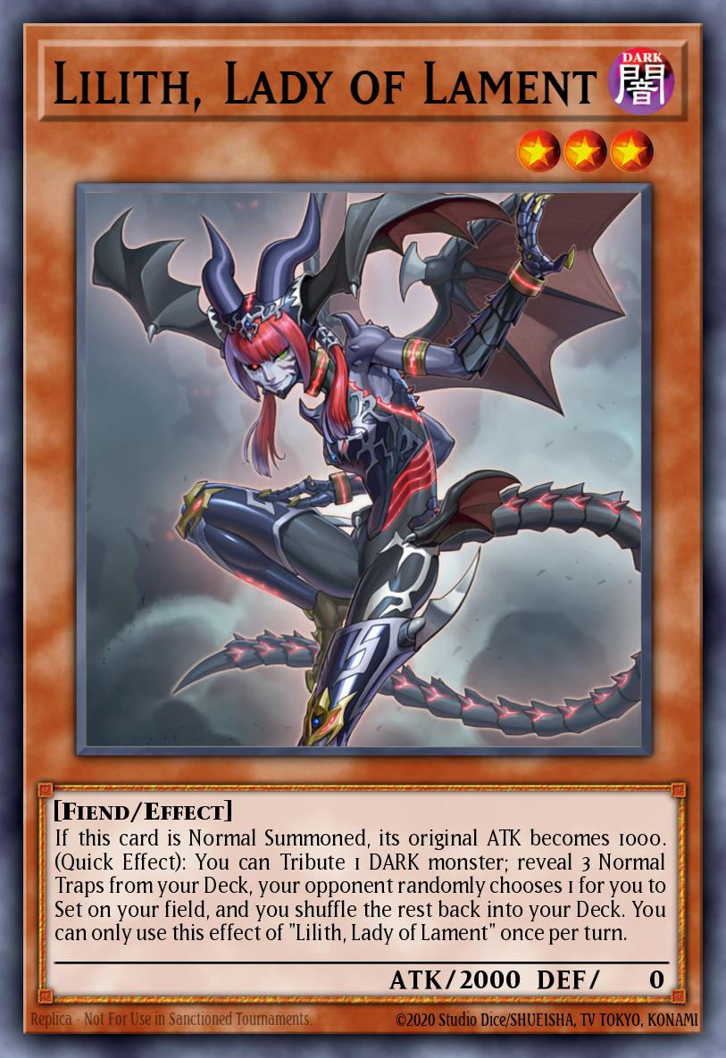 Lilith, a Dama da Lamentação — Structure Deck: Dark World EN022