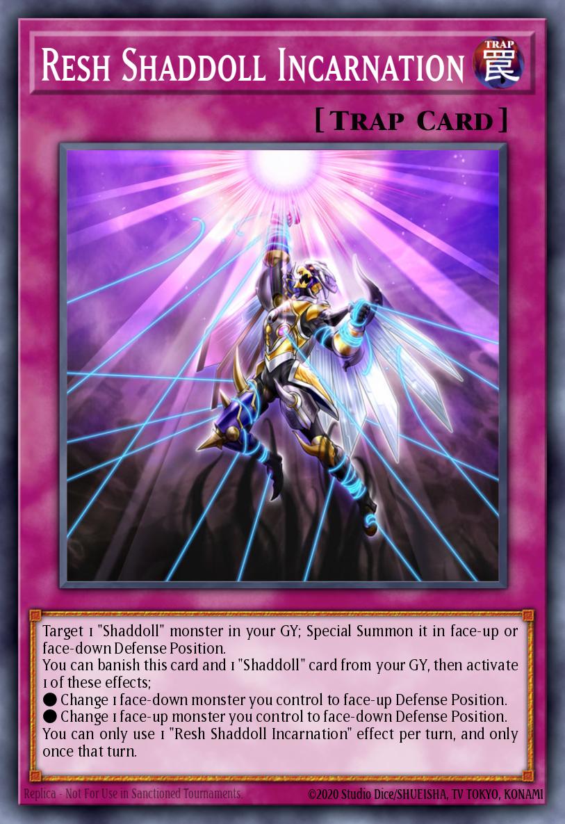Encarnação Sombraneco Resh — Structure Deck: Shaddoll Showdown EN033