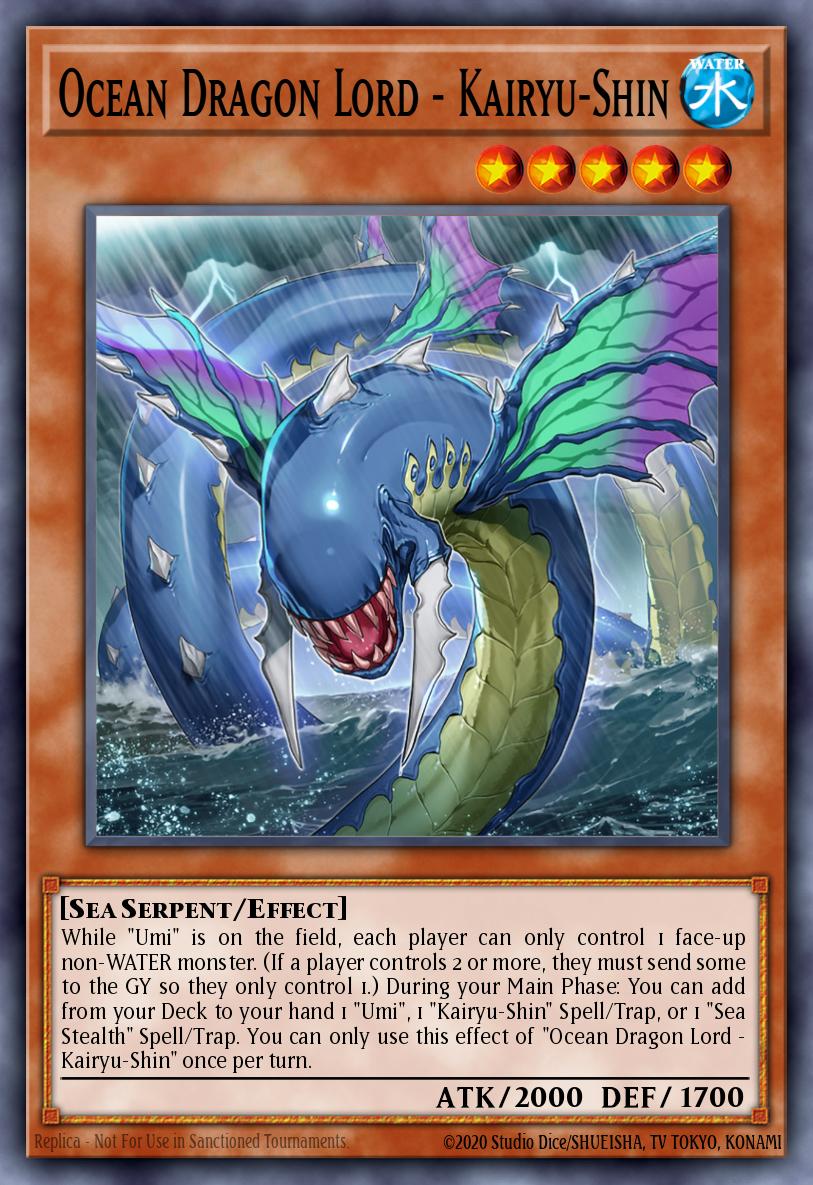 Dragão Senhor do Oceano - Kairyu-Shin — Legendary Duelists: Duels From the Deep EN017