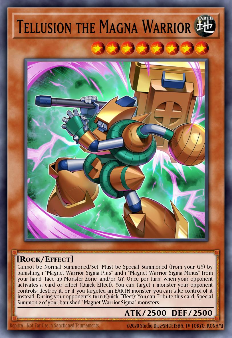 Tellusion the Magna Warrior — Burst Protocol EN004