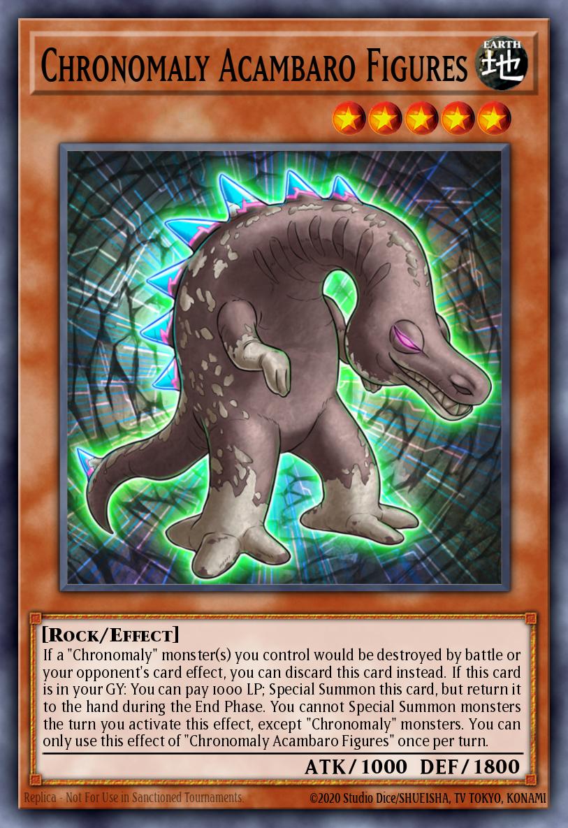 Cronomalia Figuras de Acámbaro — Dawn of Majesty Premiere! promotional card EN014