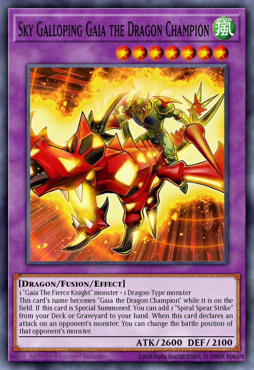 Galopante Celeste Gaia, o Matador de Dragões — Millennium Pack EN010