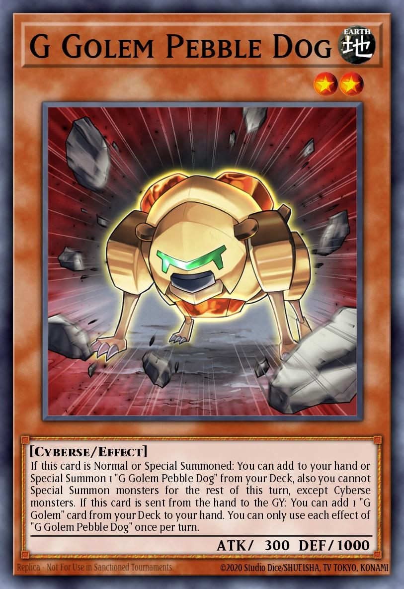 G Golem Pebble Dog — Battles of Legend: Crystal Revenge EN041