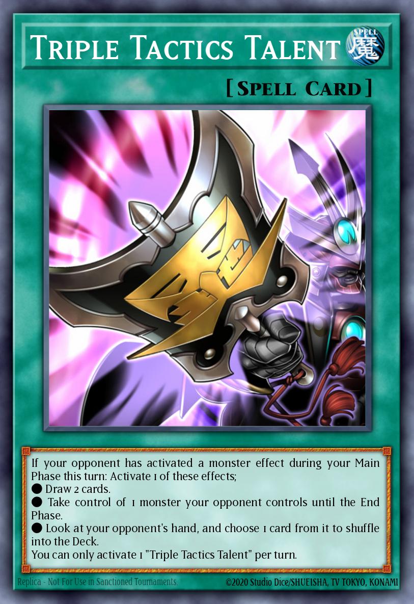 Talento da Tática Tripla — Legendary Arc-V Decks ENS18