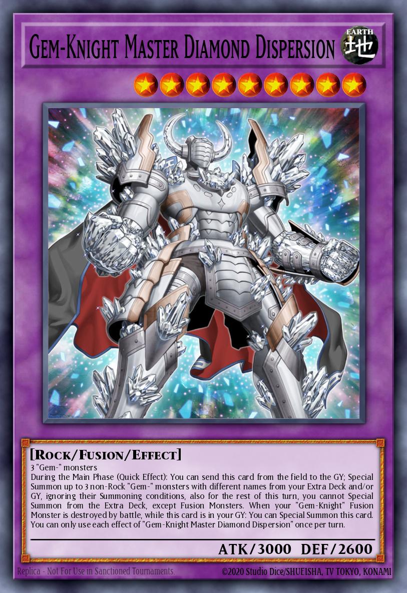 Gem-Knight Master Diamond Dispersion — Battles of Legend: Monster Mayhem EN020