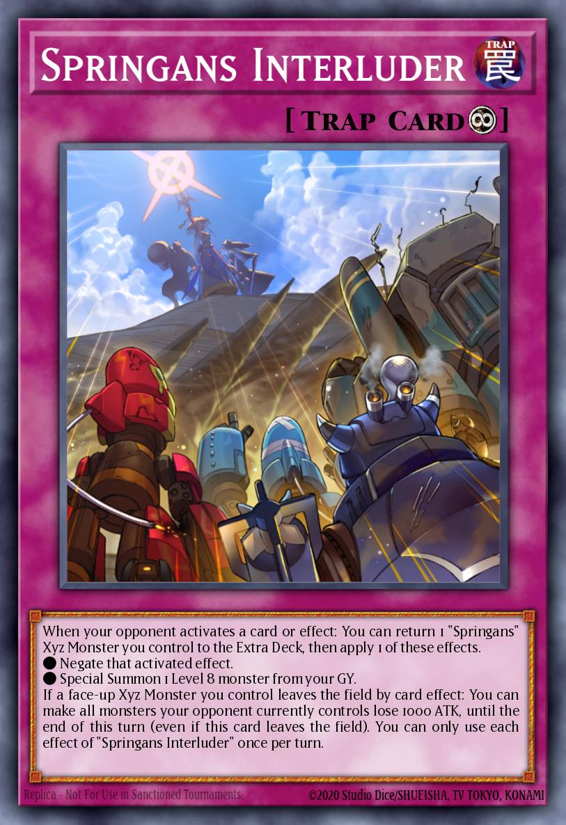 Springans Interludior — Dawn of Majesty Premiere! promotional card EN071