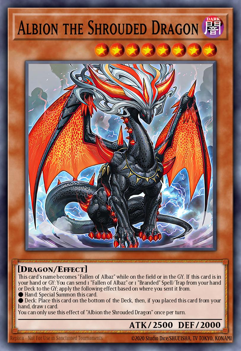 Albion, o Dragão Encoberto — Structure Deck: Albaz Strike EN005