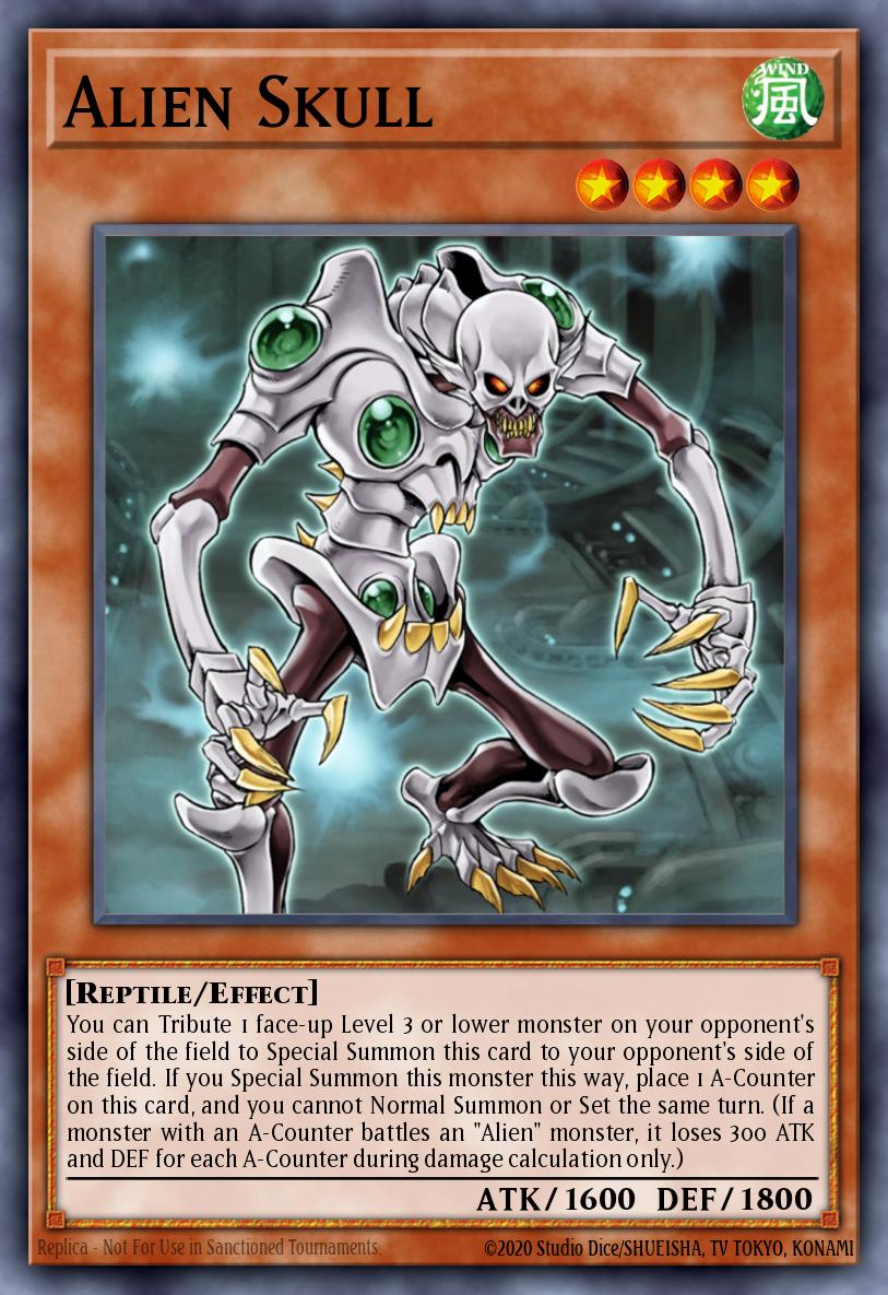 Alienígena Caveira — Power of the Duelist EN025