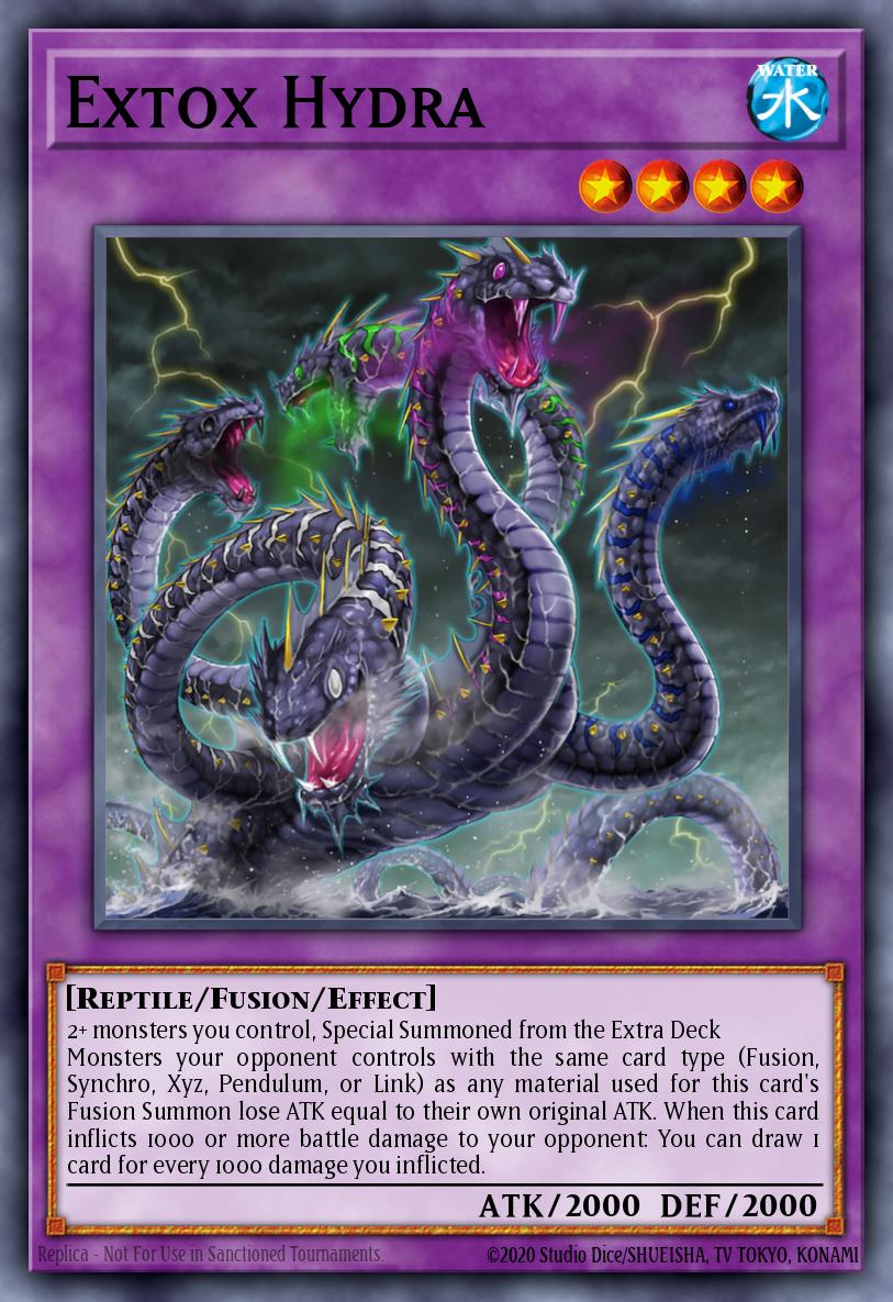 Extox Hydra — Battles of Legend: Monstrous Revenge EN007