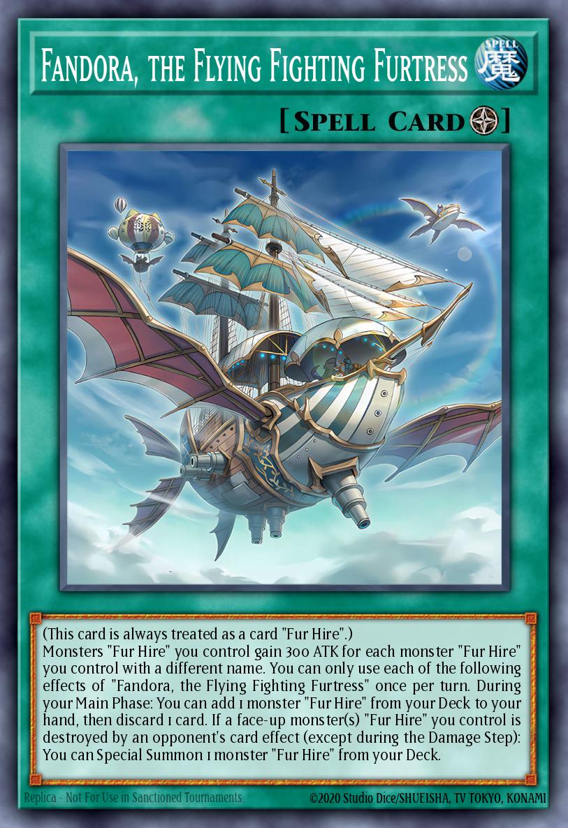 Fandora, the Flying Fighting Furtress — Magnificent Monsters EN105