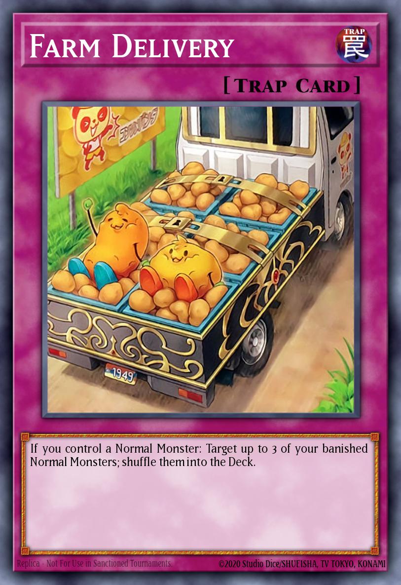Farm Delivery — Sem lançamento no TCG (OCG / Master Duel) 27001740