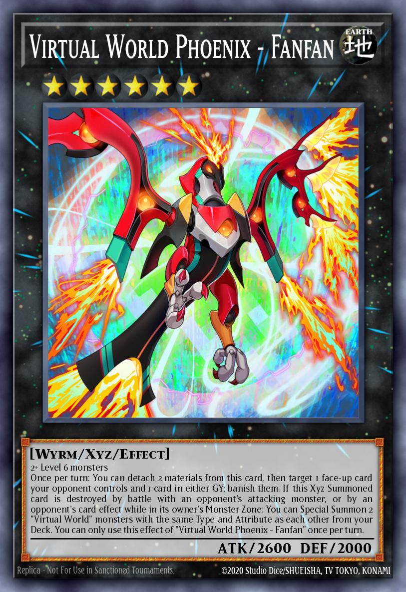 Fênix do Mundo Virtual - Fanfan — Phantom Rage Premiere! promotional card EN043