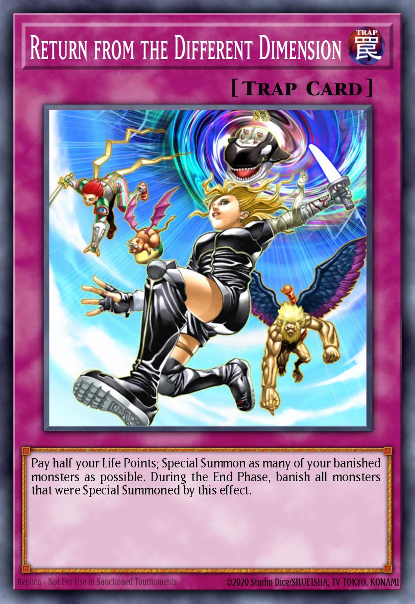 Retorno de uma Outra Dimensão — Lost Sanctuary Structure Deck EN034